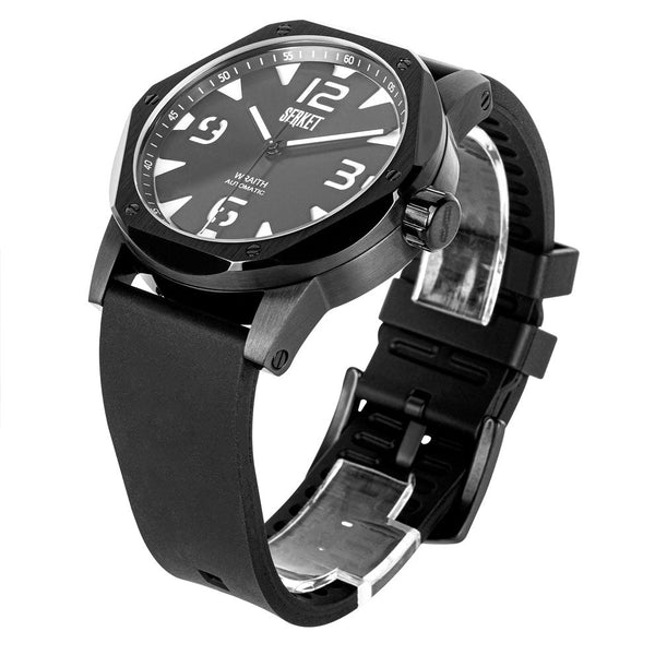 Serket PVD White Automatic Watch 